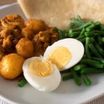 Snelle Roti Masala met kip