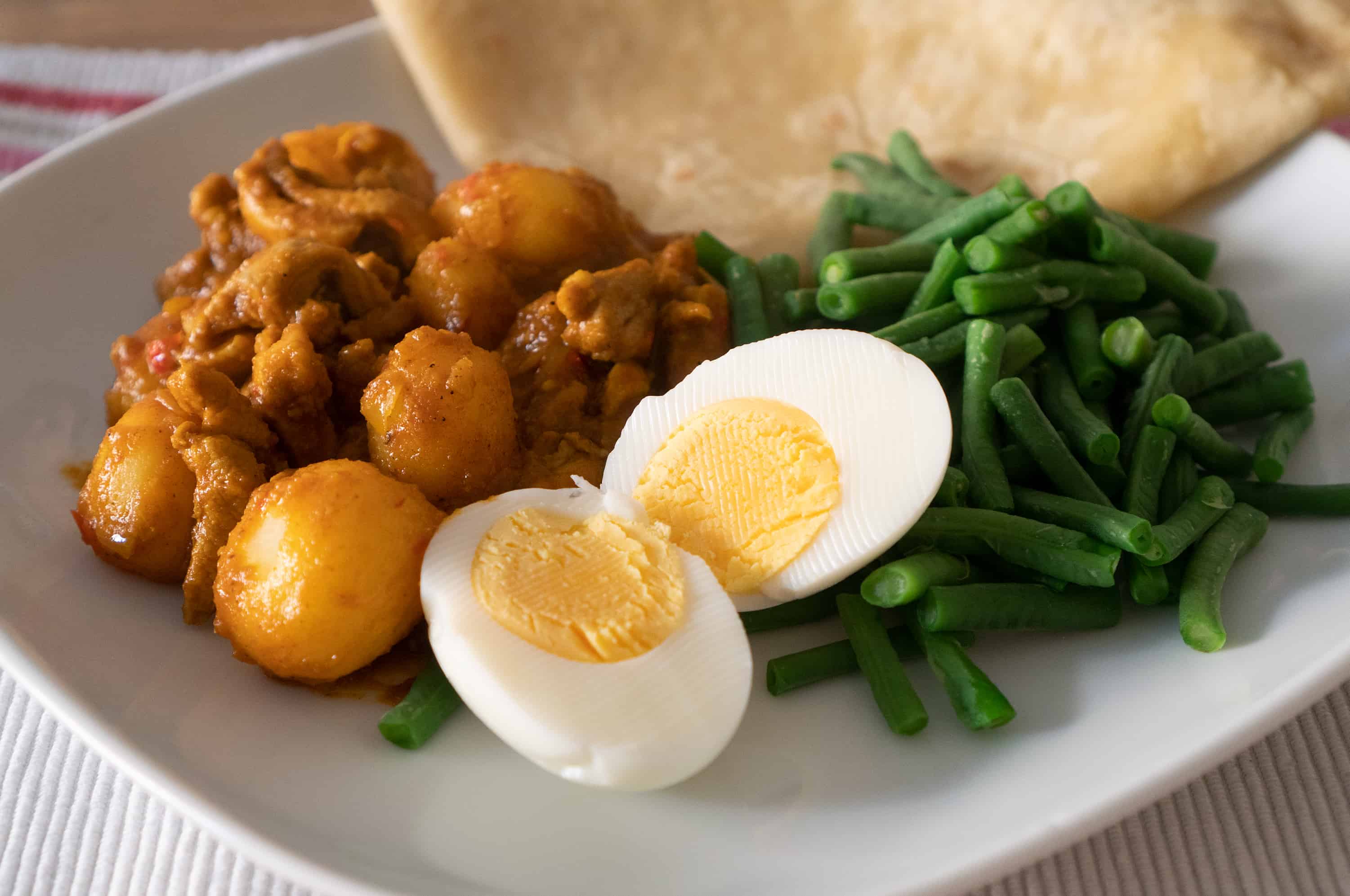 Snelle Roti Masala met kip